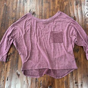 XSmall Purple Comfy Light Sweater